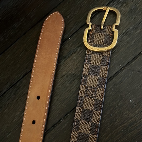 Louis Vuitton mini Damier Canvas Belt - Picture 3 of 3